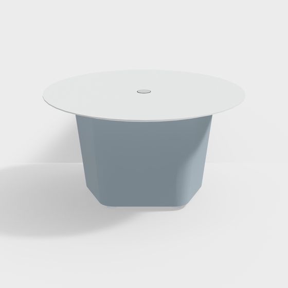 Stylish Round Table 3D model Design