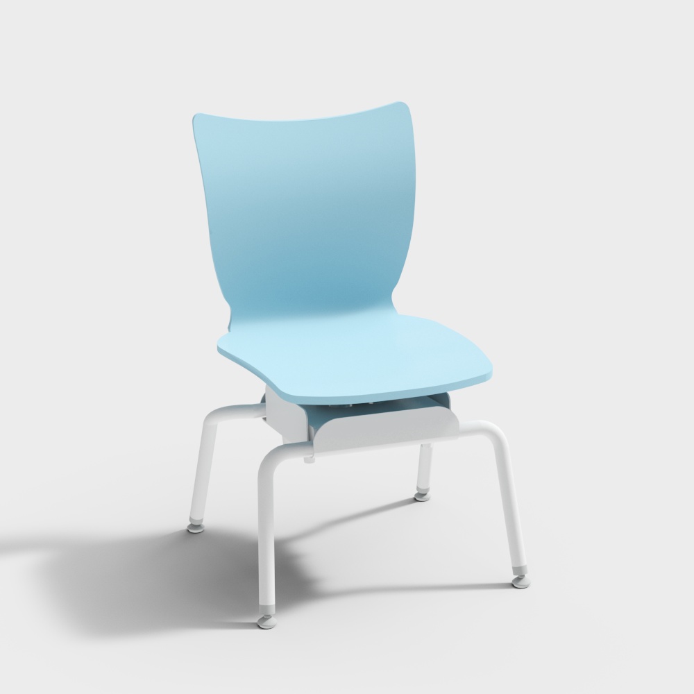Light Chair 3D model for Modern Spaces