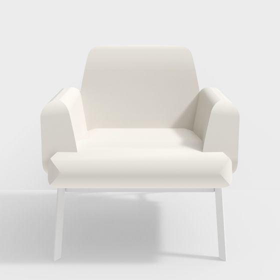 Urban Comfort 3D model Chair for Contemporary Spaces