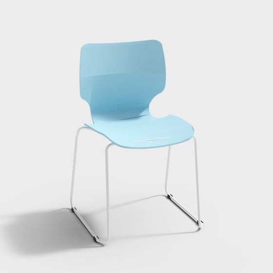 Stylish Modern Office Chair 3D model