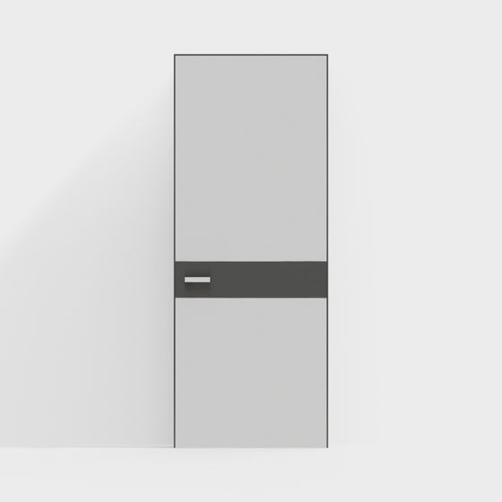 Minimalist Door 3D model