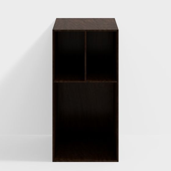 Urban Bookshelf 3D model