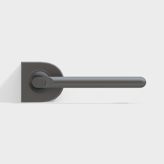 Modern Minimalist Door Handle 3D model