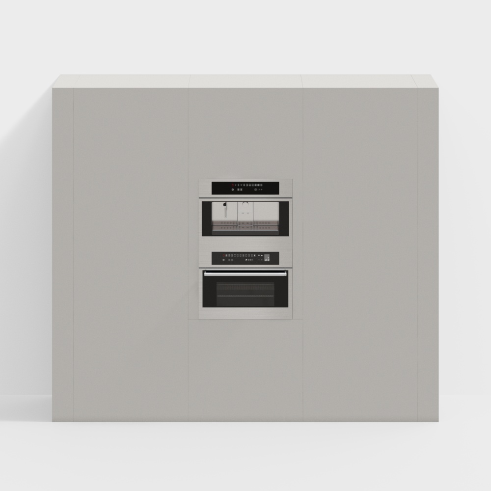 Modern minimalist dining room cabinets