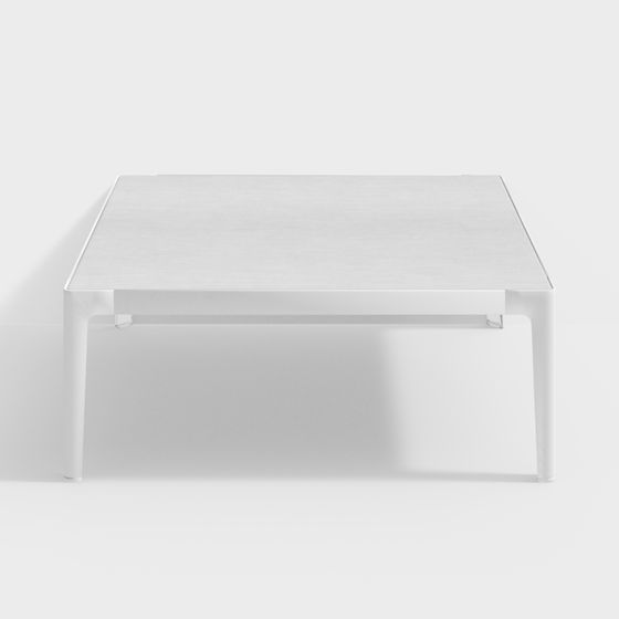 Sleek Urban Coffee Table 3D model for Creative Spaces
