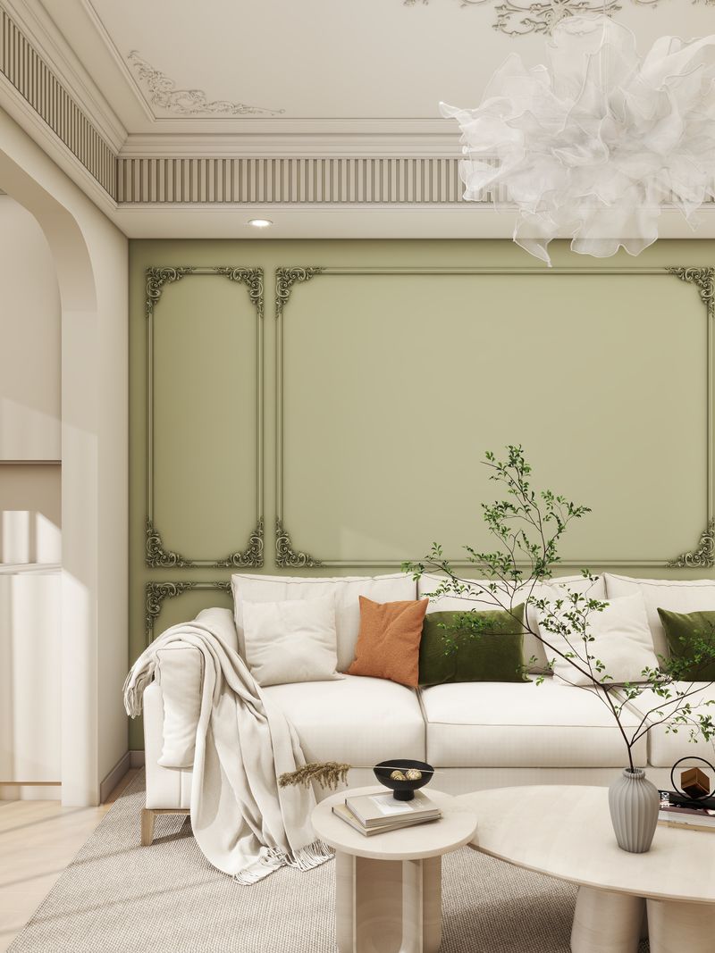 Elegant Living Room Design with Modern Classic Touches