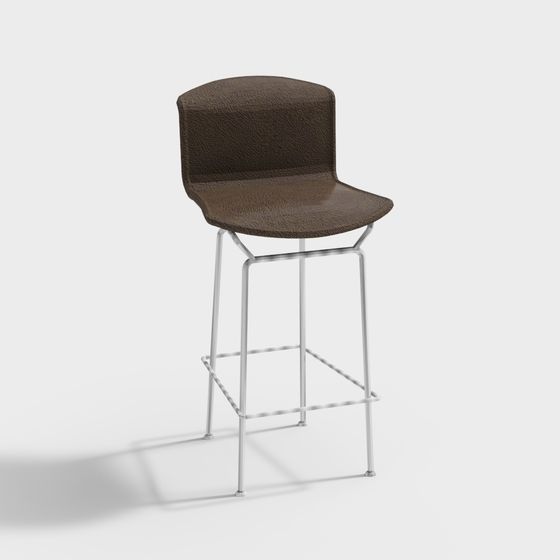 Tabouret de bar Bertoia de Knoll en 3D