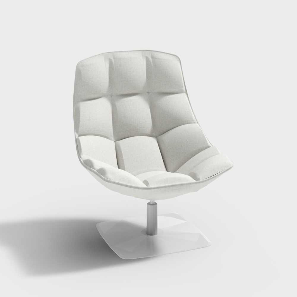 Knoll_Jehs-Laub_Lounge_Chair_3D