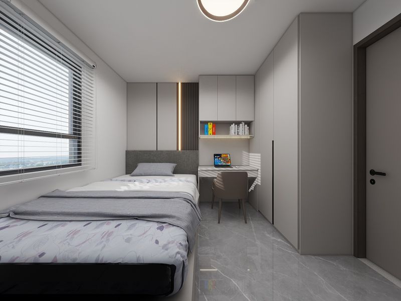 Modern Minimalist Grey Bedroom Ideas