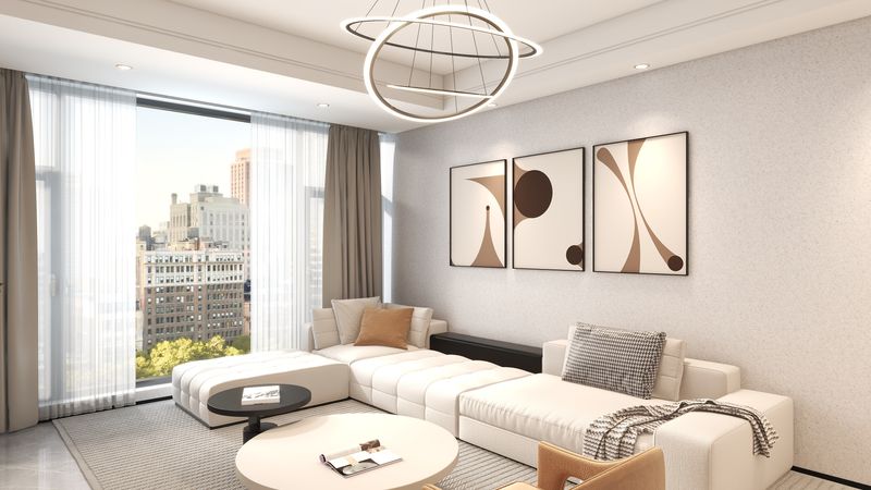 Modern Living Room Design with Minimalist Elegance