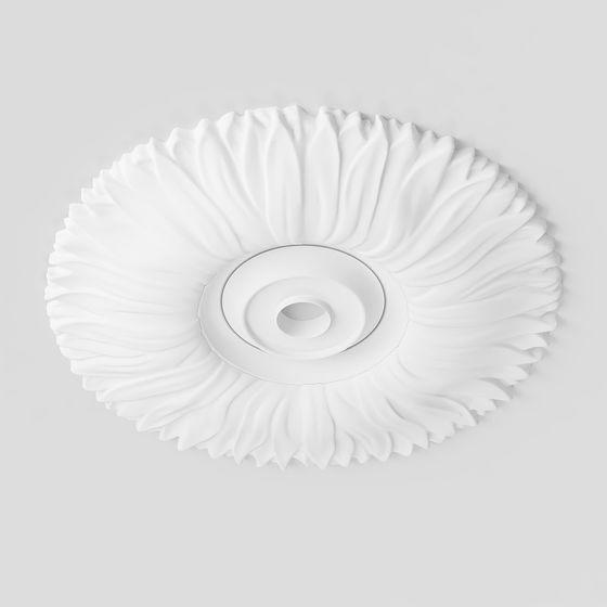 Floral Burst Ceiling Decoration 3D model