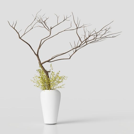 Winter Tree 3D model