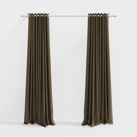 Bru Brüsseler Ringvorhang - Belgische Stoff 81823 [Corona 05-Hazel]