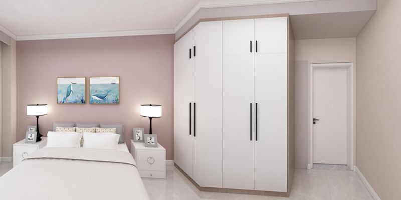 Modern Bedroom Design with Integrated Workspace