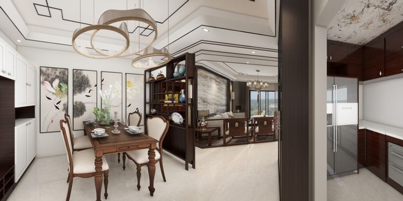 Elegant Dining Room with Traditional Touches