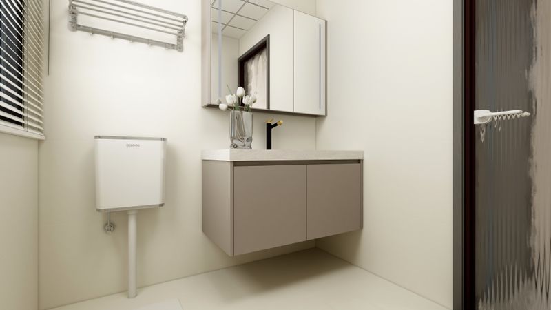 Modern Minimalist Bathroom with Elegant Touches