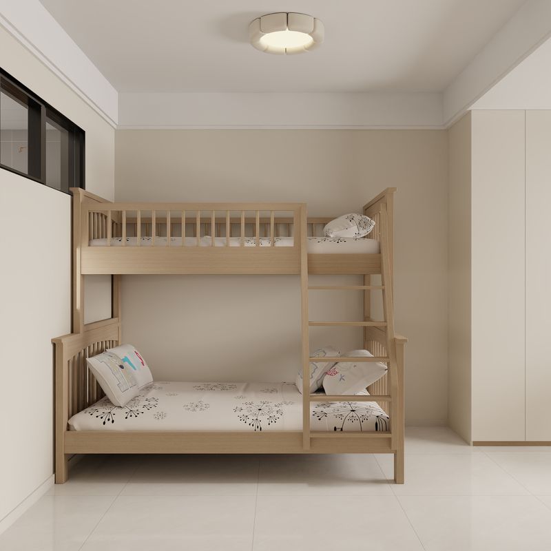 Modern Kids' Room with Wooden Tones