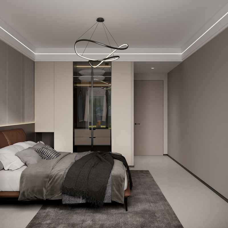 Modern Bedroom Design with Sleek Elegance