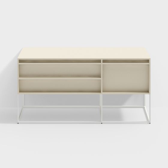 Gabinete de almacenamiento BluDot Rule 1 puerta 2 cajones