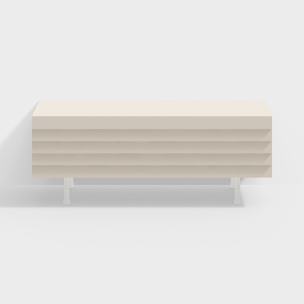 Aparador de almacenamiento BluDot Lap 2 Puertas 2 Cajones