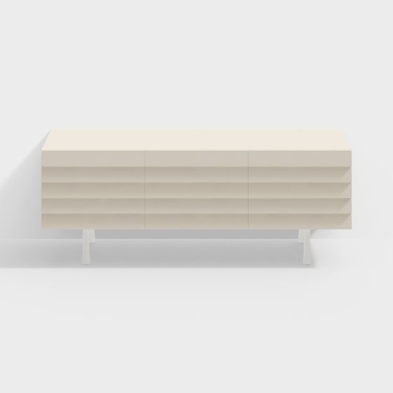 Aparador de almacenamiento BluDot Lap 2 Puertas 2 Cajones