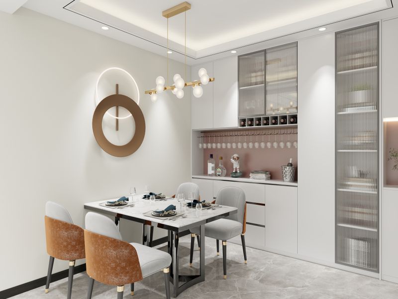 Modern Dining Room Design with Elegant Touches