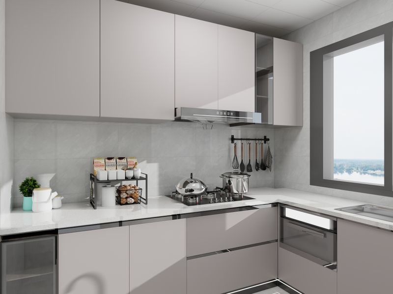 Modern Gray Kitchen Design Ideas
