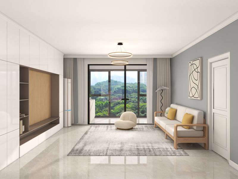 Modern Living Room Design with Minimalist Charm