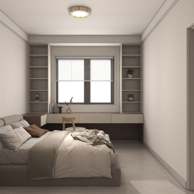 Modern Neutral Bedroom Design