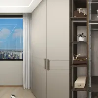Modern Bedroom Design with City Views