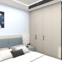 Modern Bedroom Design with City Views