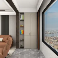 Modern Bedroom Design with City Views