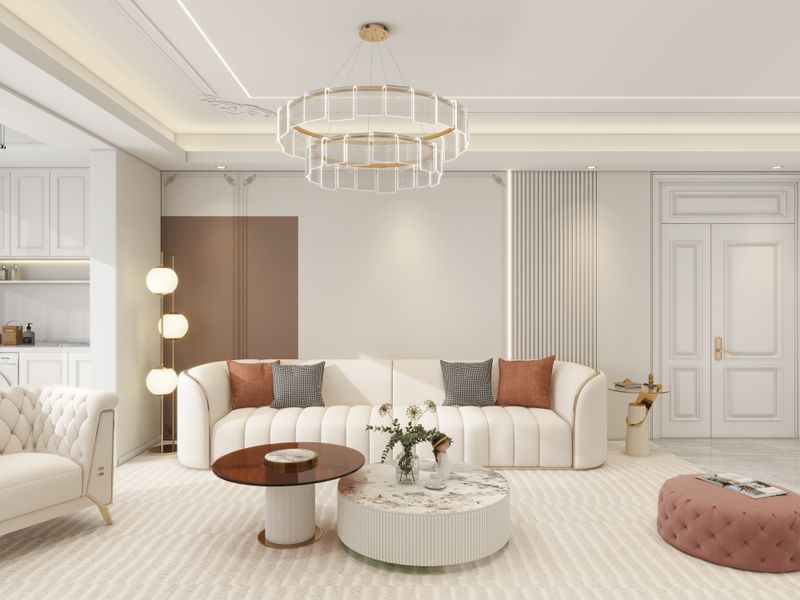 Elegant Living Room Design with Neutral Tones