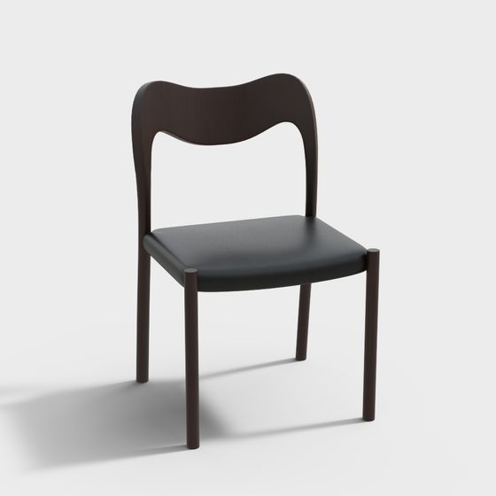 Modern Minimalist Chair 3D model