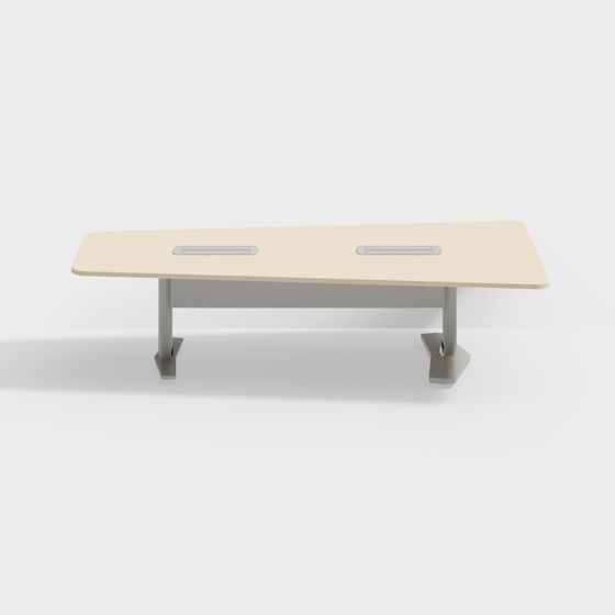 Stylish Conference Table 3D model for Creative Spaces