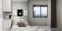 Modern Serenity: A Neutral-Toned Bedroom Retreat