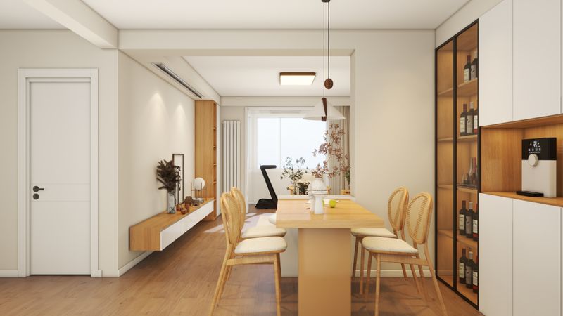 Modern Dining Room Design: Warmth and Functionality