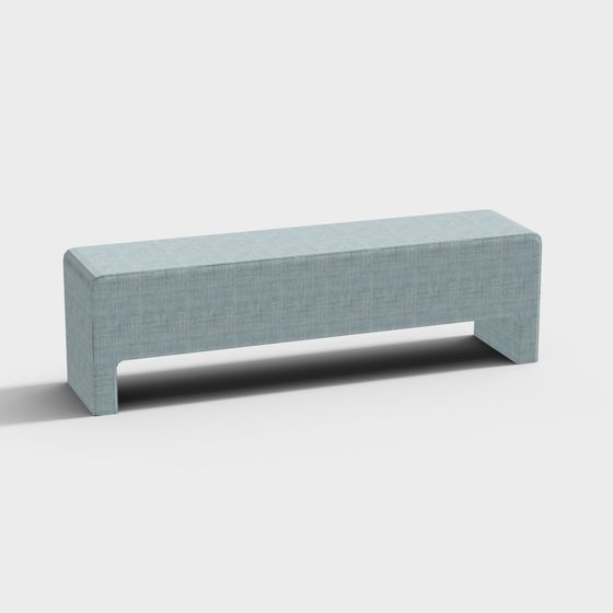 Urban Bench 3D model for Creative Spaces