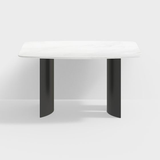 Urban Light Dining Table 3D model for Modern Spaces