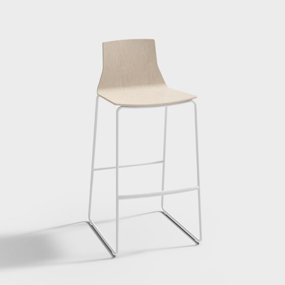 Urban Luxe Bar Stool 3D model