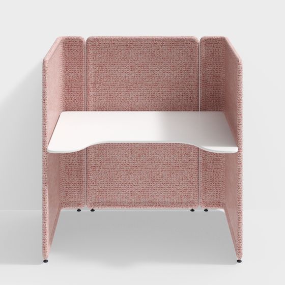 Comfortable Cozy Corner Chair 3D model for Modern Spaces