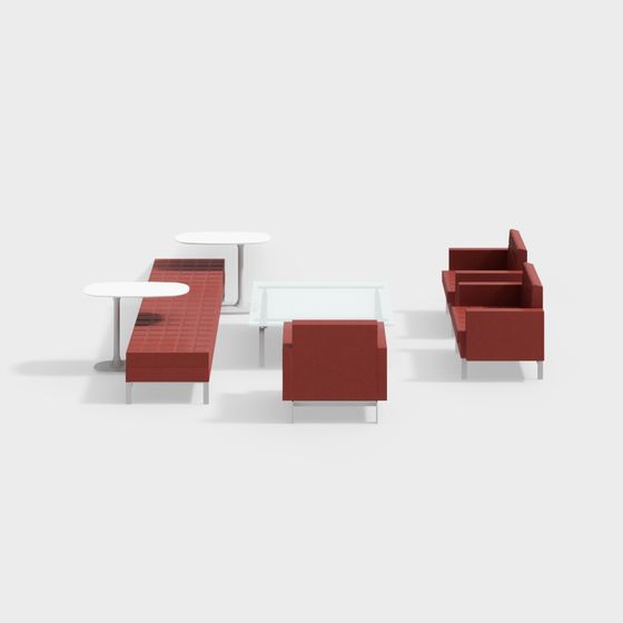 Urban Corner Relaxation Area 3D model