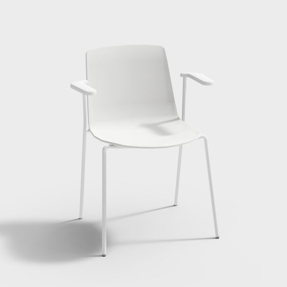 Urban Comfort Chair 3D model for Modern Spaces