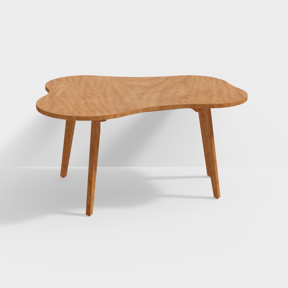 Knoll Risom Amoeba Table 3D