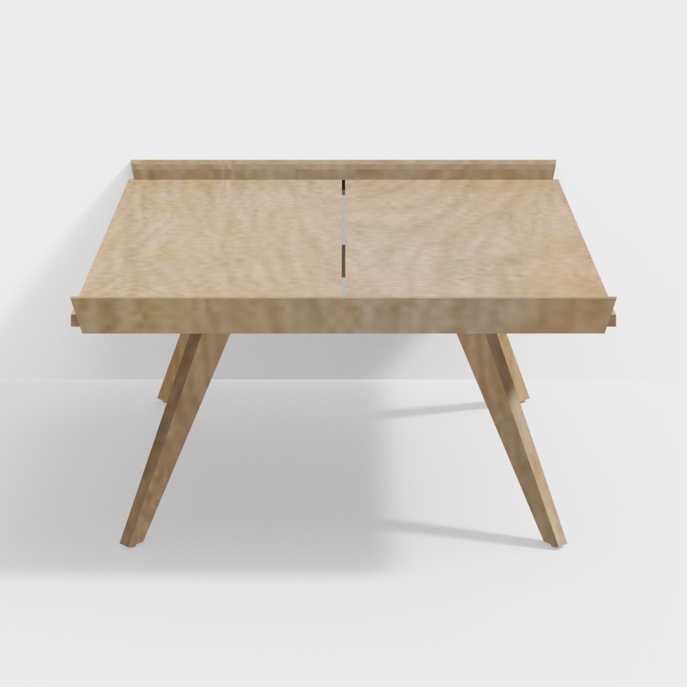 Knoll Splay-leg Table 3D