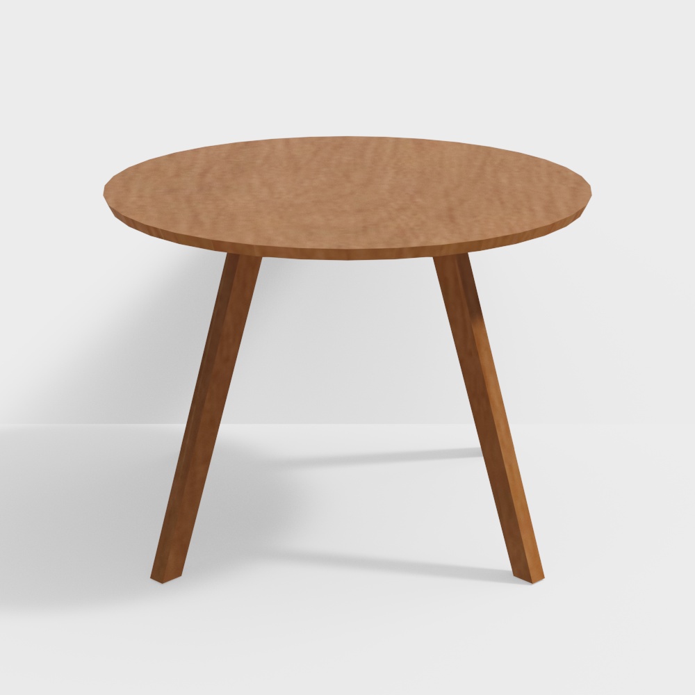 Knoll Risom Dining Table 3D