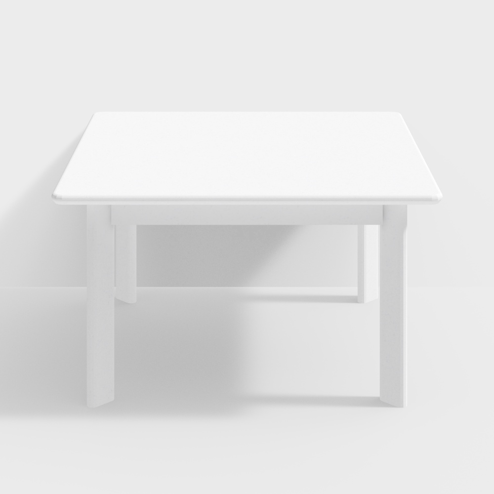 โต๊ะสี่เหลี่ยม Knoll D'Urso 3D