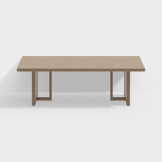 Urban Light Long Table 3D model