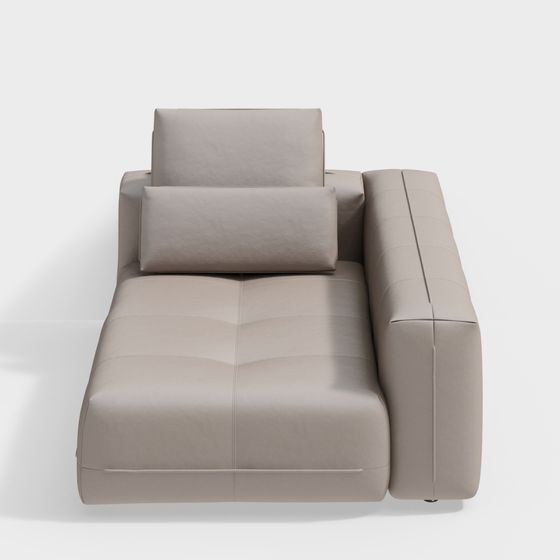 Urban Comfort 3D model Sofa for Modern Interiors