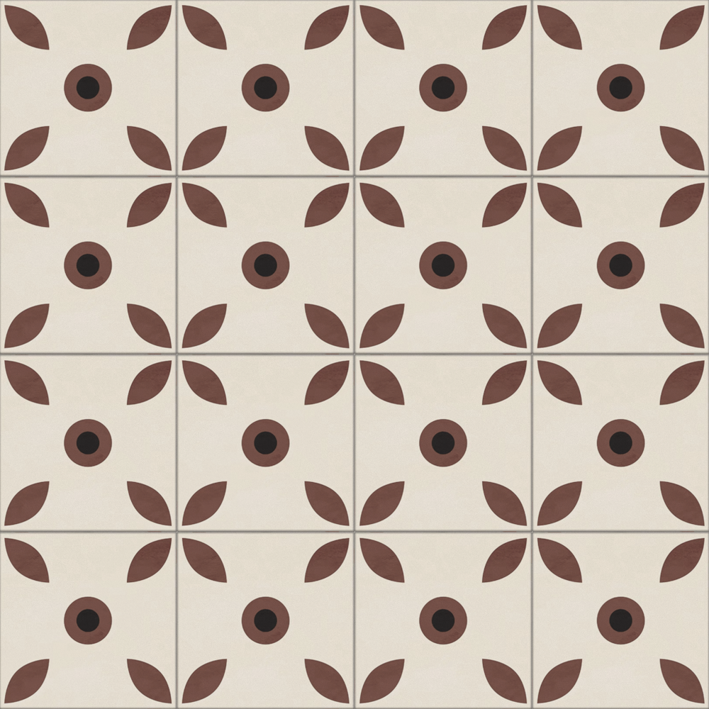 Tiled Small Fresh geometric pattern parquet tile